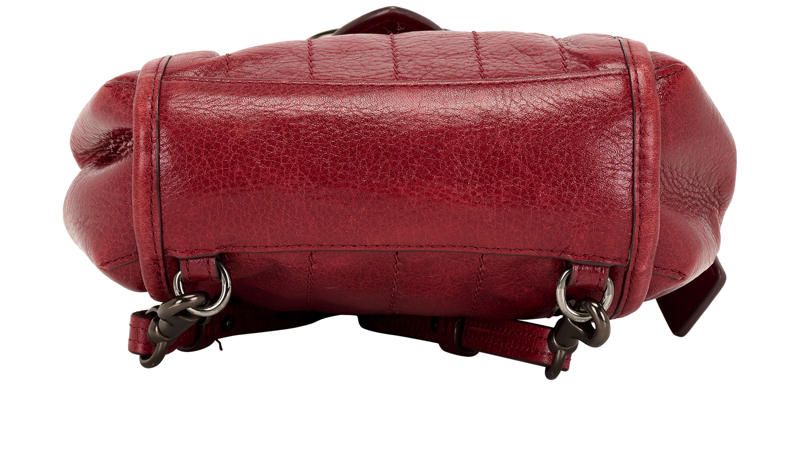 Melody Backpack, &pound;150, Handbags, Red, Leather, Top view
